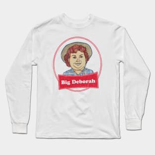 Big Deborah 90s // Vintage Design Style Long Sleeve T-Shirt